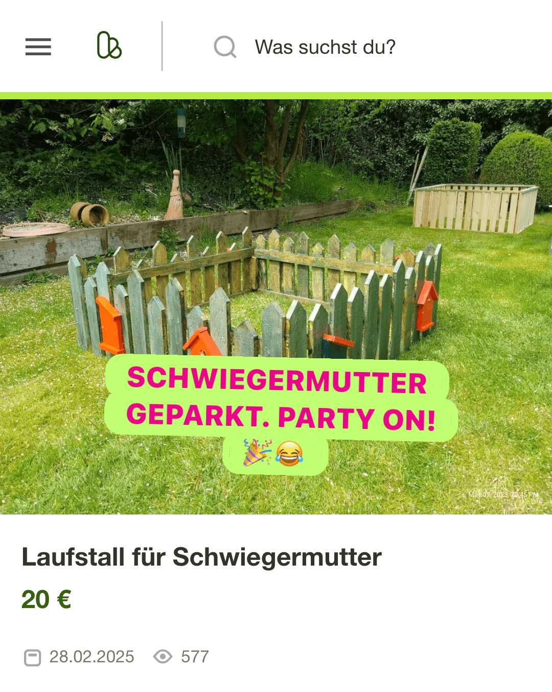 Chat-Fail: "Ist das noch da?"